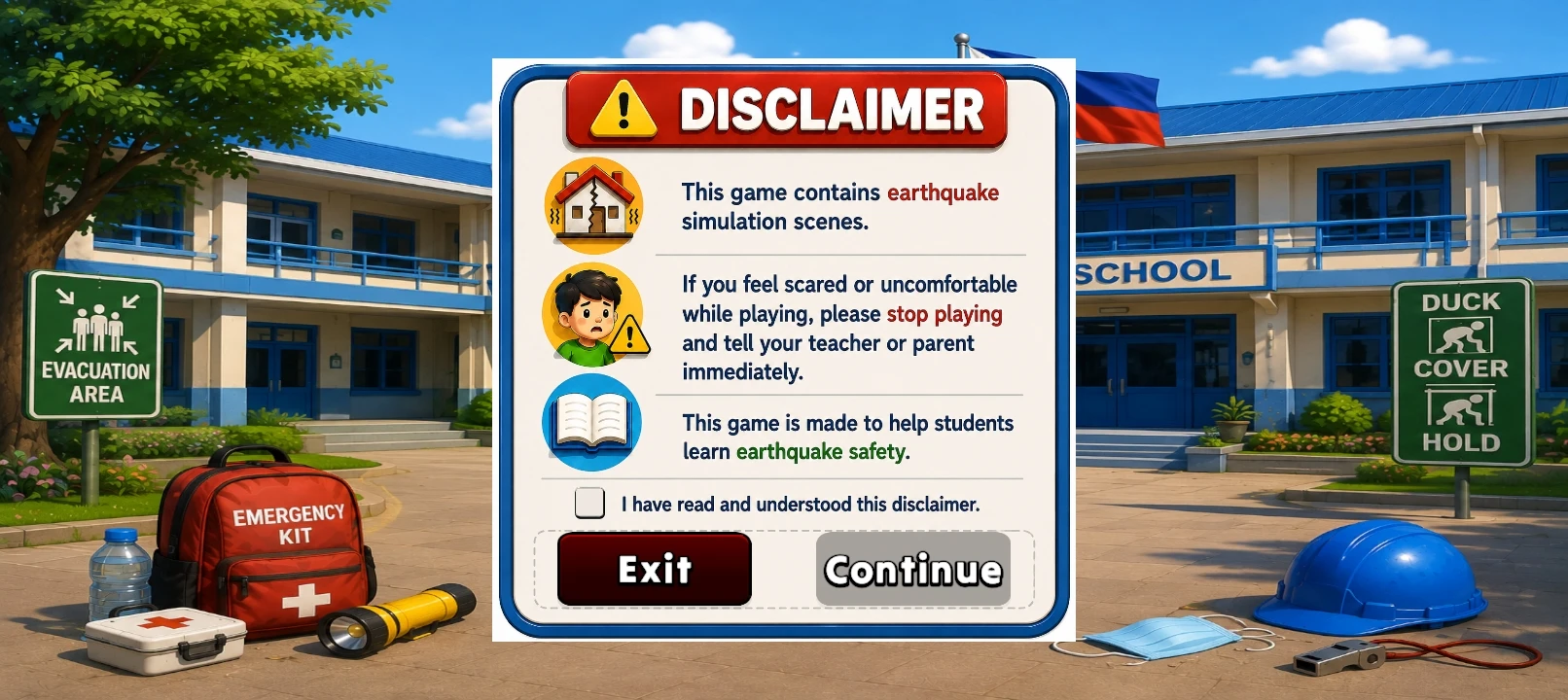 Safety Disclaimer